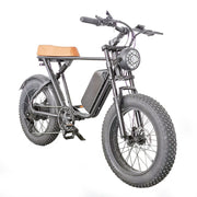 Wheelworks C91 Fat bike 1000W - Brun