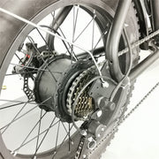 Wheelworks C91 Fat bike 1000W - Brun