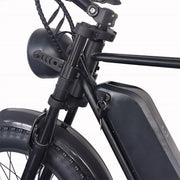 Wheelworks C91 Fat bike 1000W - Svart