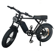 Wheelworks C91 Fat bike 1000W - Svart