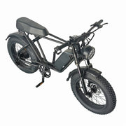 Wheelworks C91 Fat bike 1000W - Svart